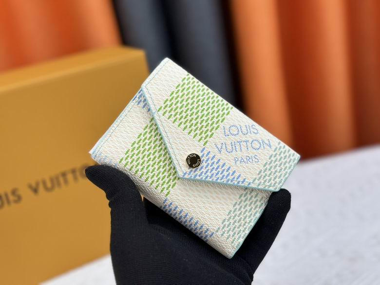 Wholesale Cheap AAA Fashion Louis Vuitton Replica Designer Coin Card Holder Wallets for Sale