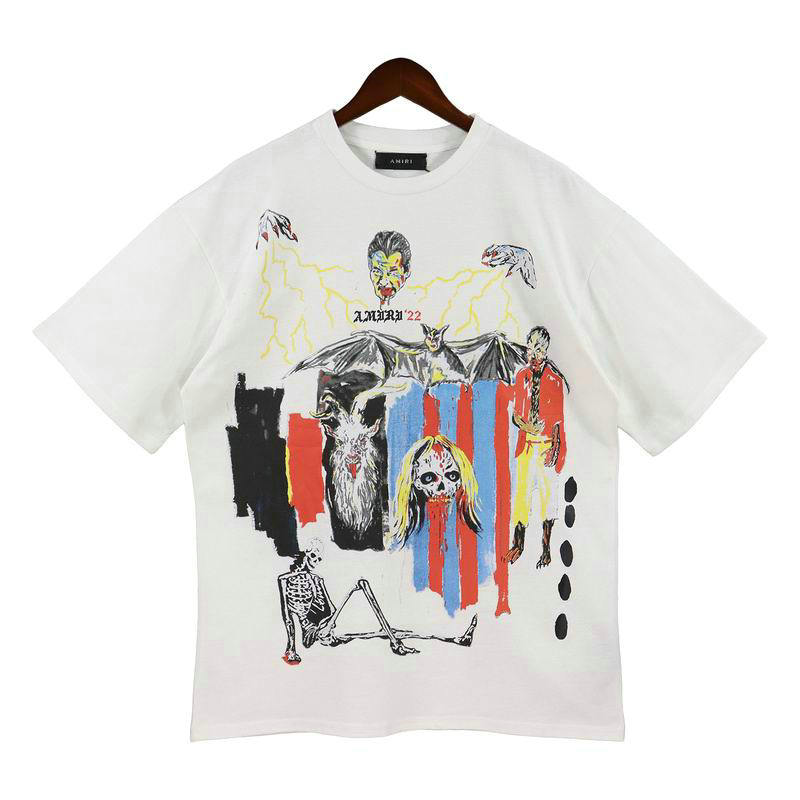 Wholesale Cheap Amiri Replica Designer T Shirts for Sale