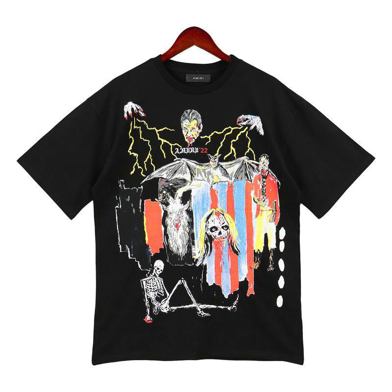 Wholesale Cheap Amiri Replica Designer T Shirts for Sale