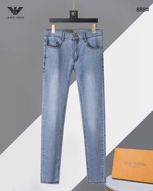 Wholesale Cheap A rmani mens Long Jeans for Sale