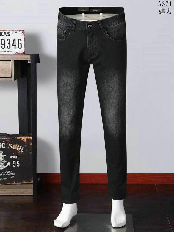 Wholesale Cheap A rmani mens Long Jeans for Sale