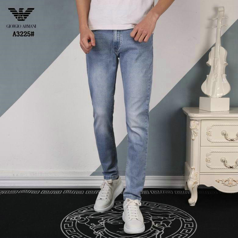Wholesale Cheap A rmani mens Long Jeans for Sale