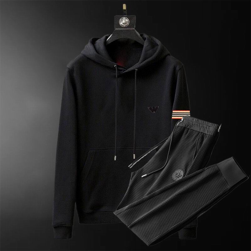 Wholesale Cheap A rmani Long Sleeve Replica Tracksuits for Sale