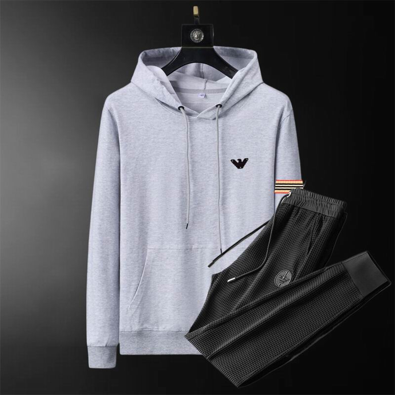 Wholesale Cheap A rmani Long Sleeve Replica Tracksuits for Sale