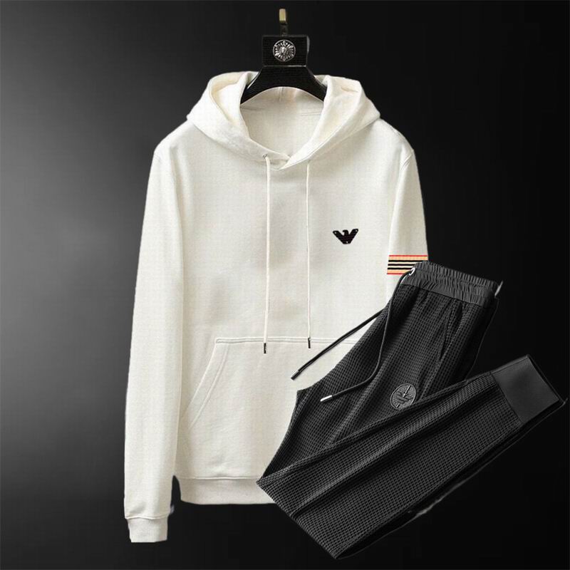 Wholesale Cheap A rmani Long Sleeve Replica Tracksuits for Sale