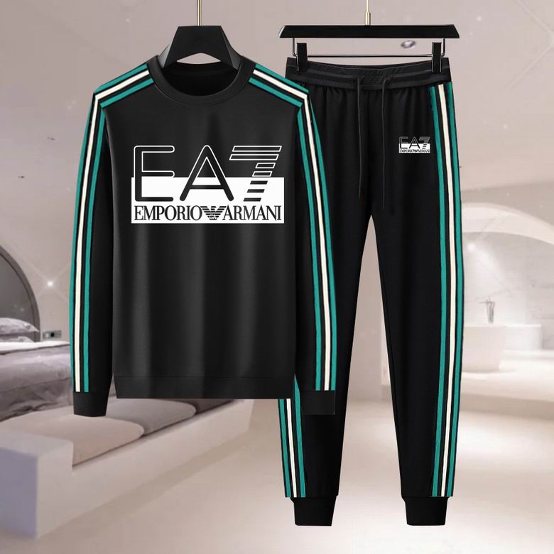 Wholesale Cheap A rmani Long Sleeve Replica Tracksuits for Sale