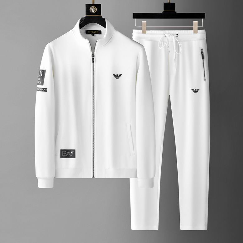 Wholesale Cheap A rmani Long Sleeve Replica Tracksuits for Sale