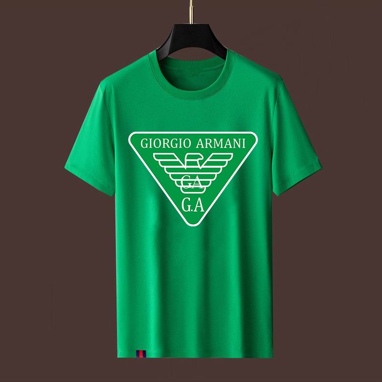 Wholesale Cheap A rmani Replica Short Sleeve T shirts for Sale