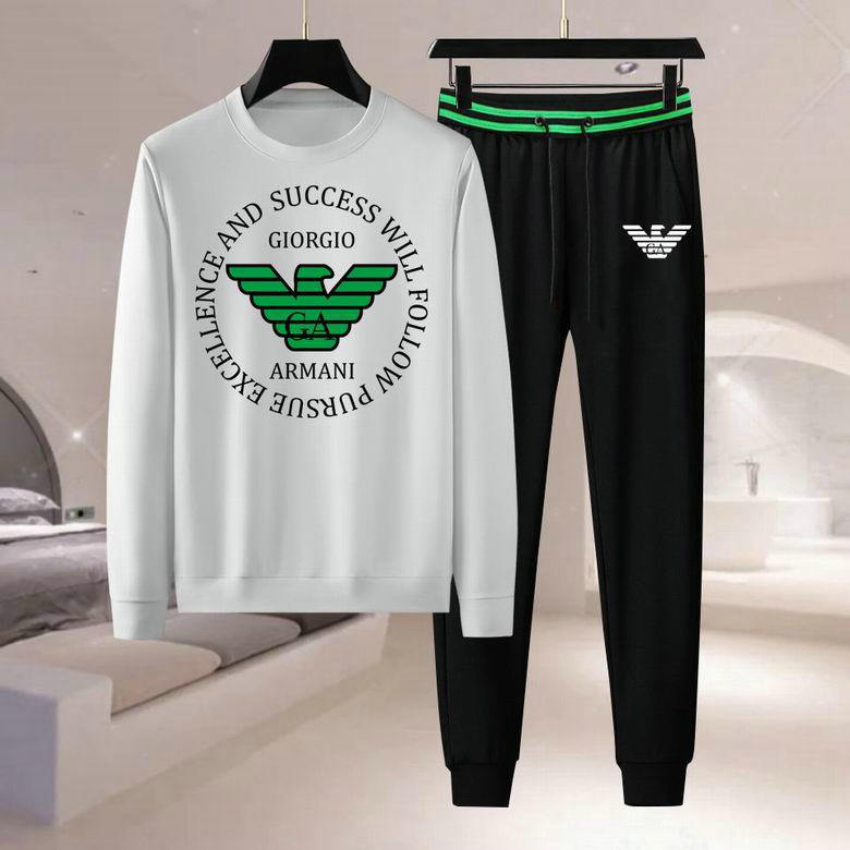 Wholesale Cheap Armani Long Sleeve Tracksuits for Sale