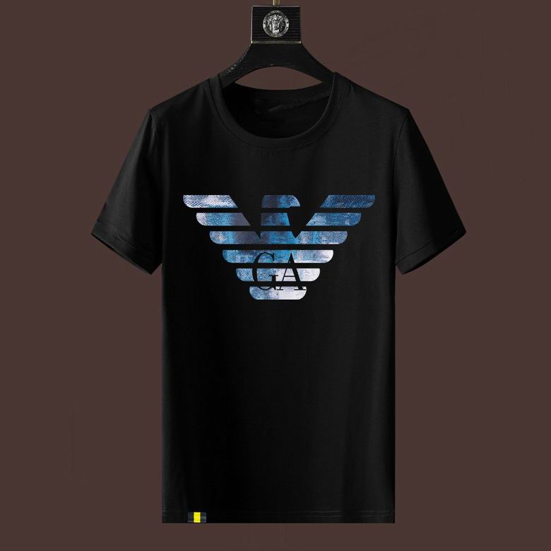 Wholesale Cheap A rmani Replica Short Sleeve T shirts for Sale