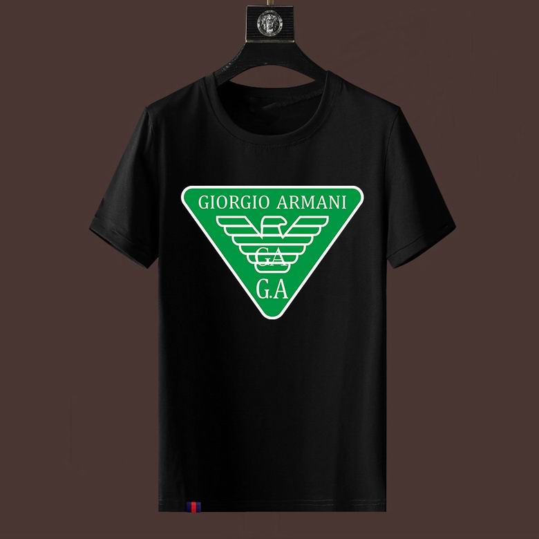 Wholesale Cheap A rmani Replica Short Sleeve T shirts for Sale