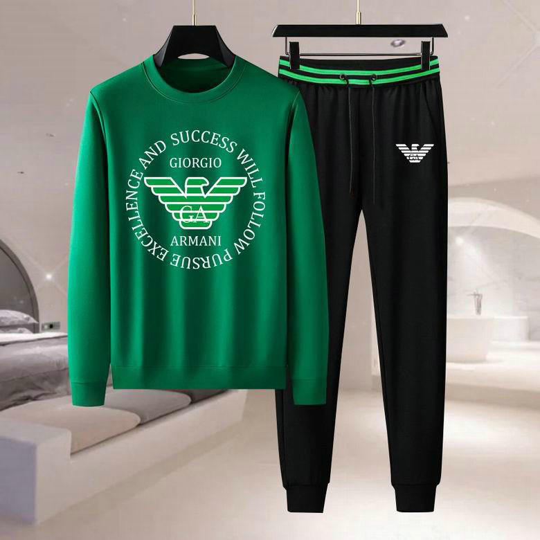 Wholesale Cheap Armani Long Sleeve Tracksuits for Sale