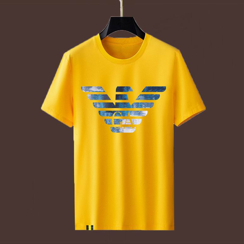 Wholesale Cheap A rmani Replica Short Sleeve T shirts for Sale