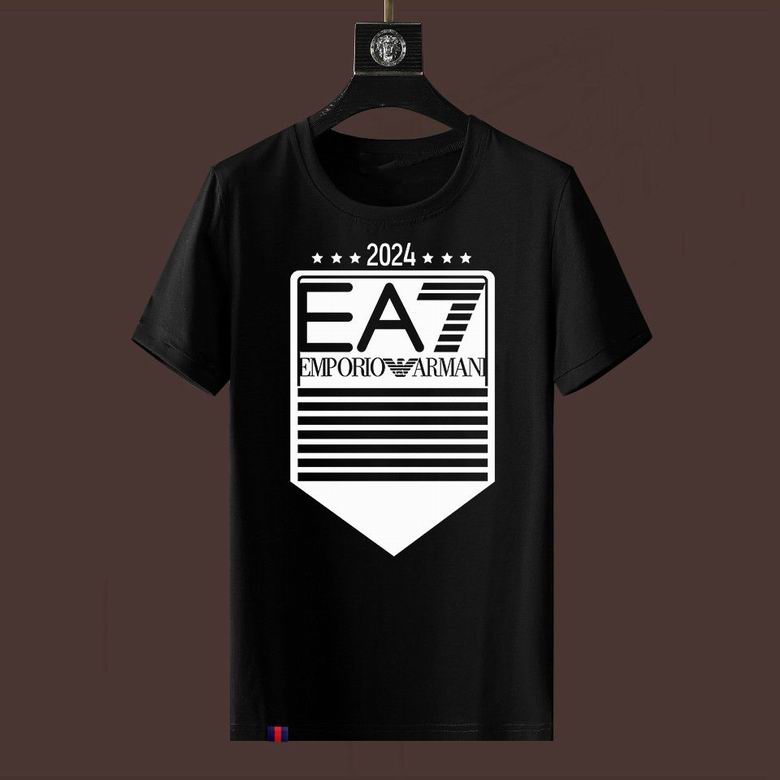 Wholesale Cheap A rmani Replica Short Sleeve T shirts for Sale