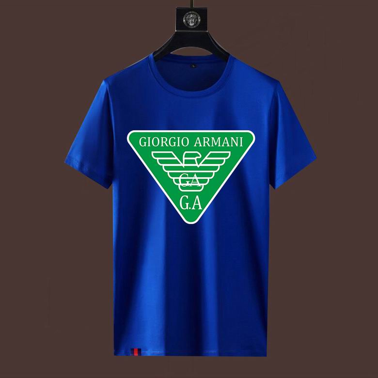 Wholesale Cheap A rmani Replica Short Sleeve T shirts for Sale