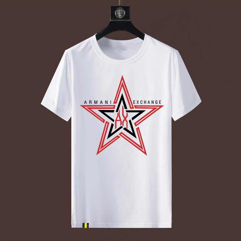 Wholesale Cheap A rmani Replica Short Sleeve T shirts for Sale