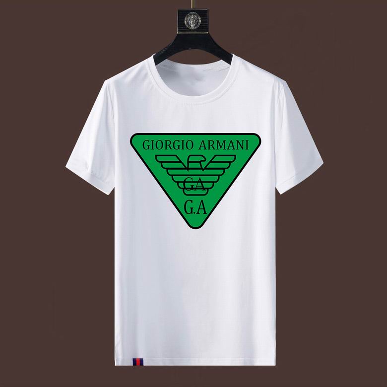 Wholesale Cheap A rmani Replica Short Sleeve T shirts for Sale