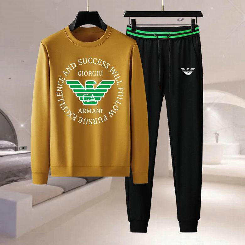 Wholesale Cheap Armani Long Sleeve Tracksuits for Sale