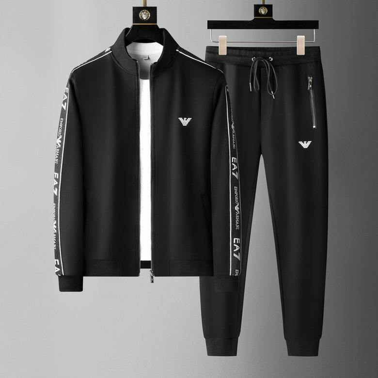 Wholesale Cheap Armani Long Sleeve Tracksuits for Sale