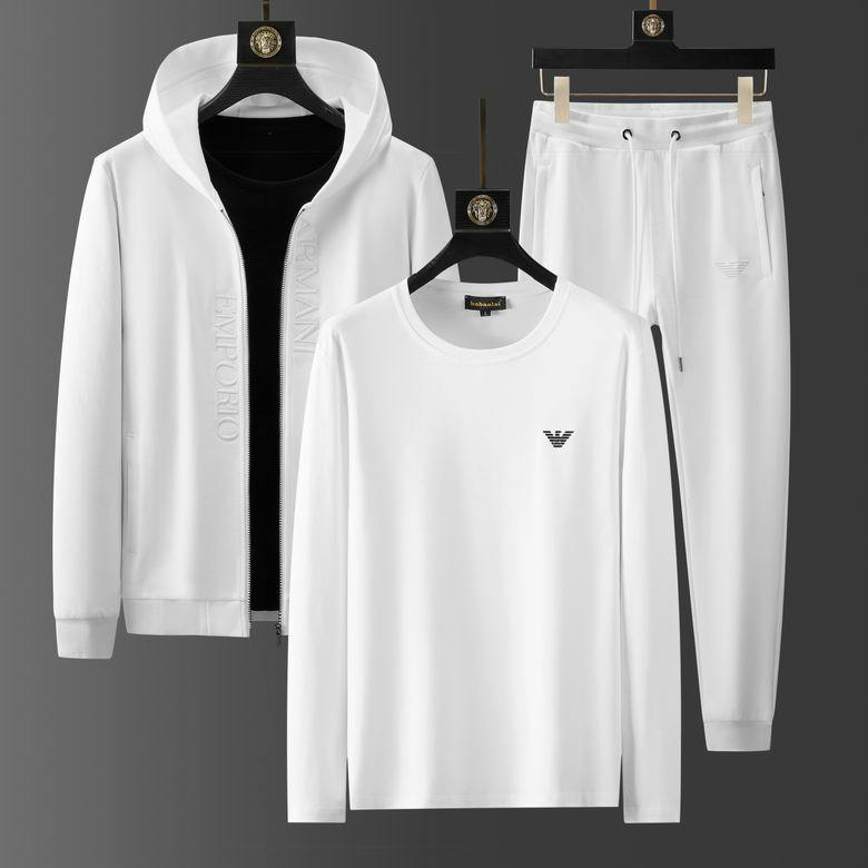 Wholesale Cheap Armani Long Sleeve Tracksuits for Sale