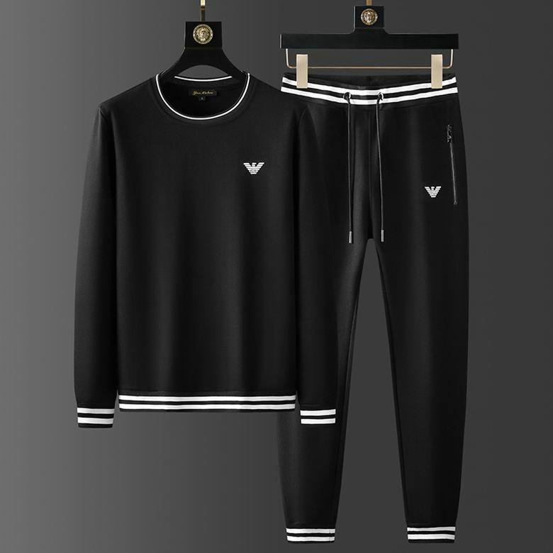 Wholesale Cheap Armani Long Sleeve Tracksuits for Sale