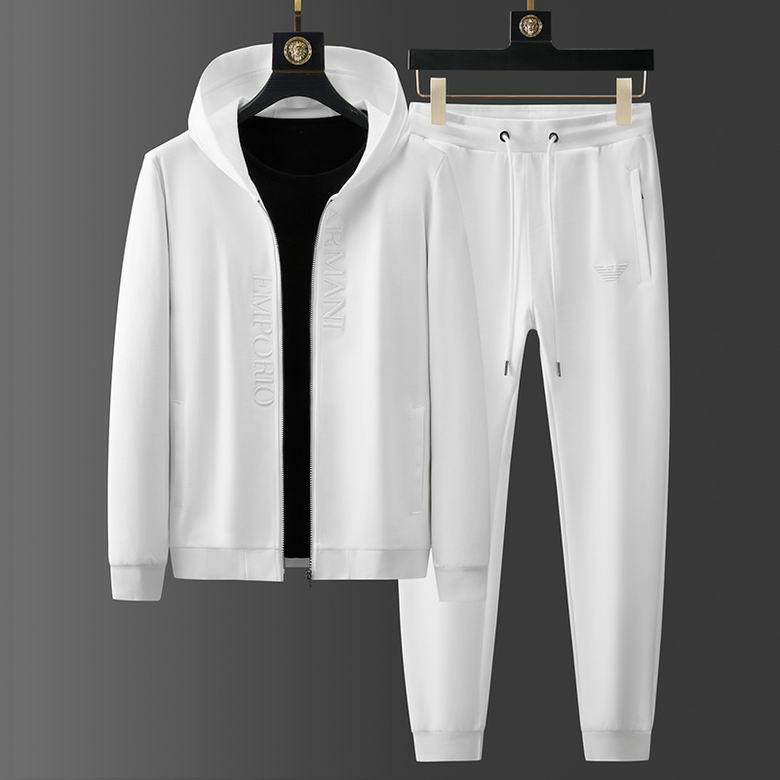 Wholesale Cheap Armani Long Sleeve Tracksuits for Sale