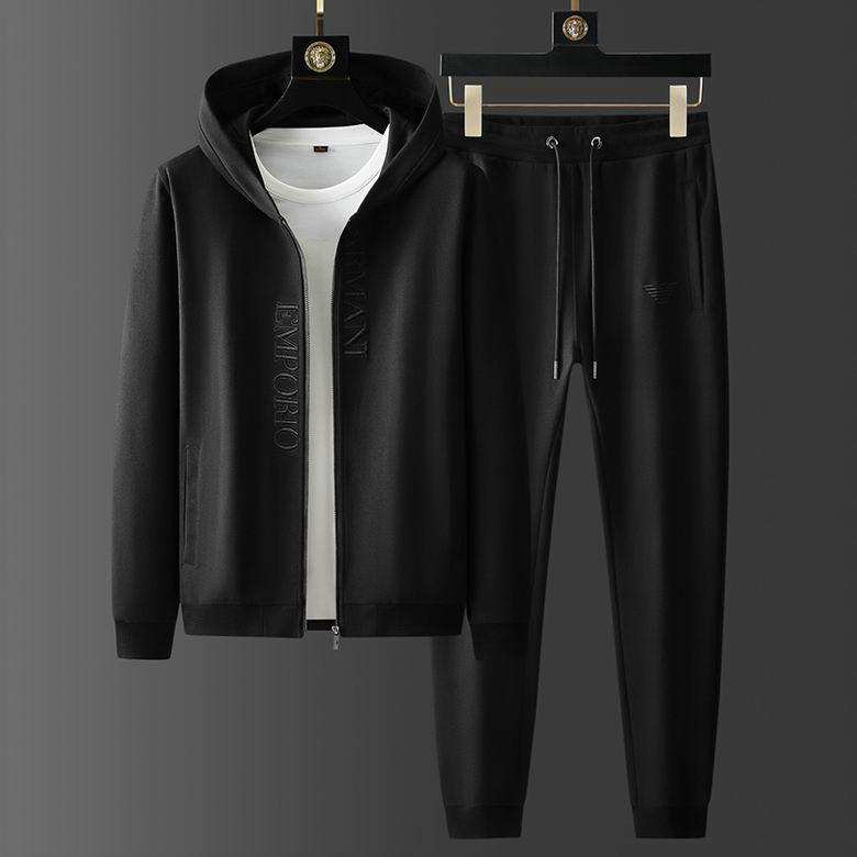 Wholesale Cheap Armani Long Sleeve Tracksuits for Sale