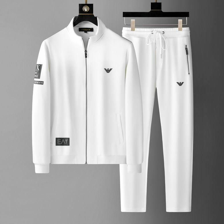 Wholesale Cheap Armani Long Sleeve Tracksuits for Sale