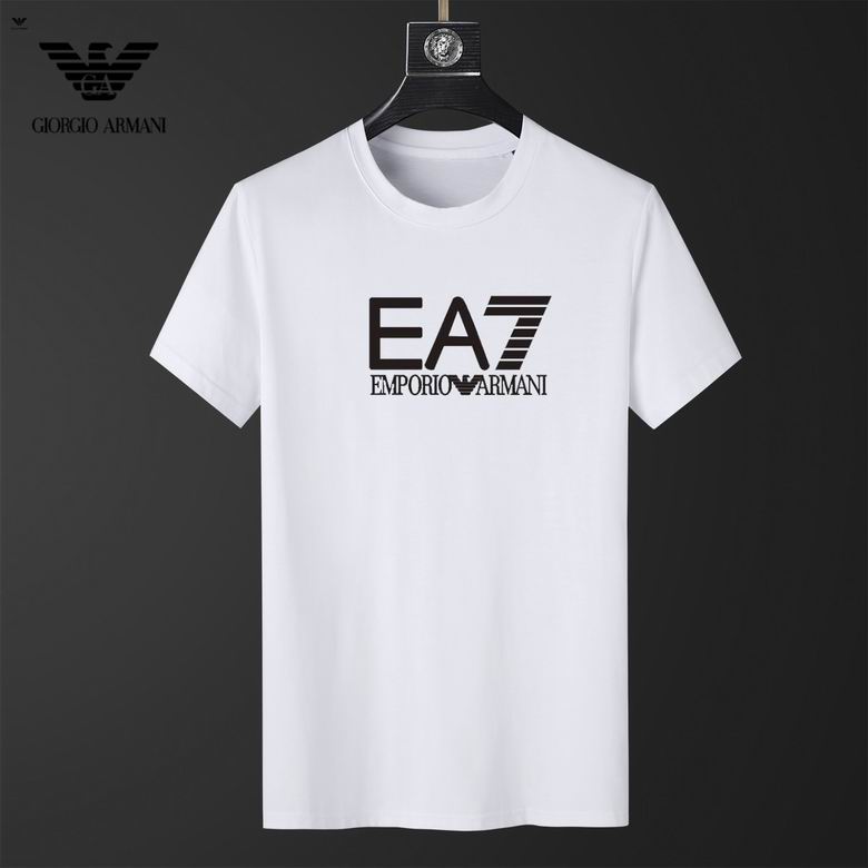 Wholesale Cheap A rmani Replica Short Sleeve T shirts for Sale