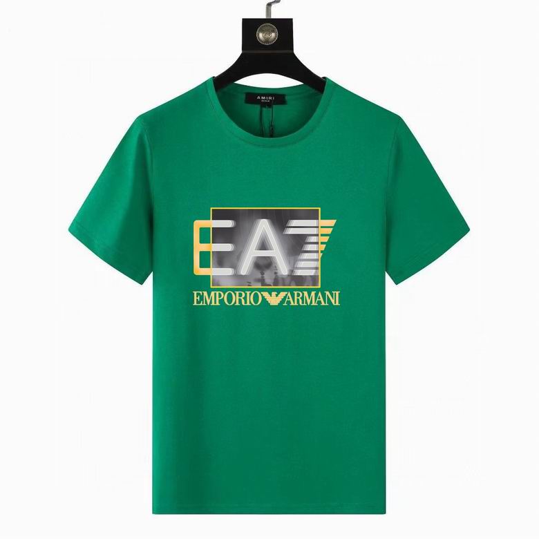 Wholesale Cheap A rmani Replica Short Sleeve T shirts for Sale