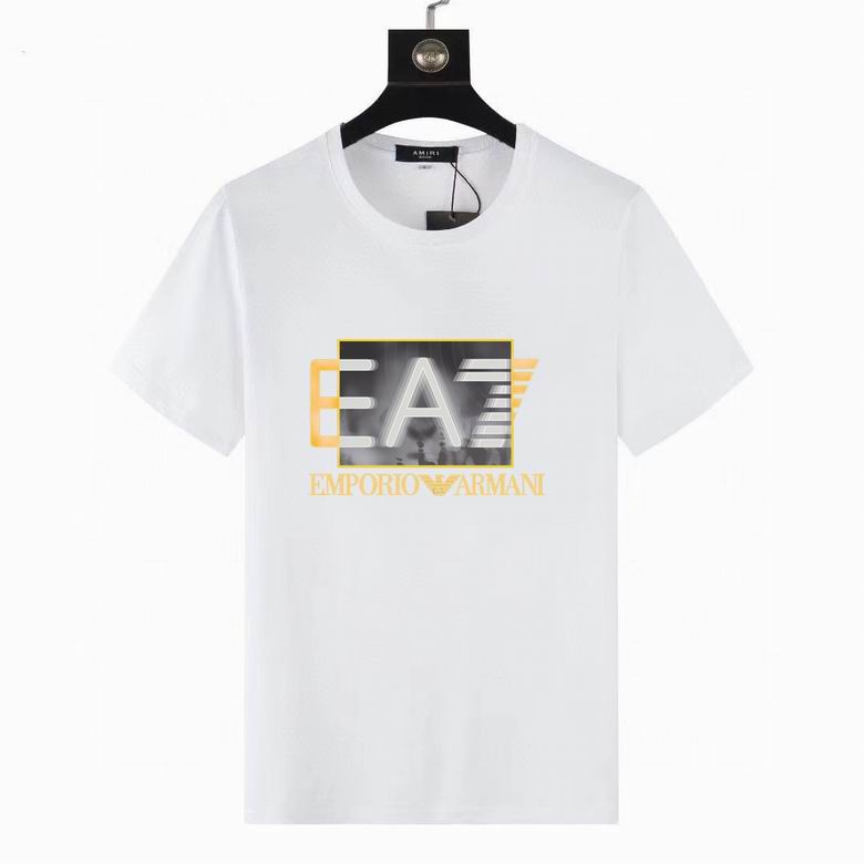 Wholesale Cheap A rmani Replica Short Sleeve T shirts for Sale