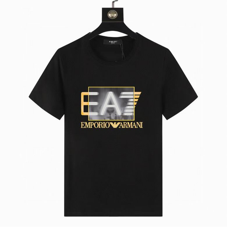 Wholesale Cheap A rmani Replica Short Sleeve T shirts for Sale