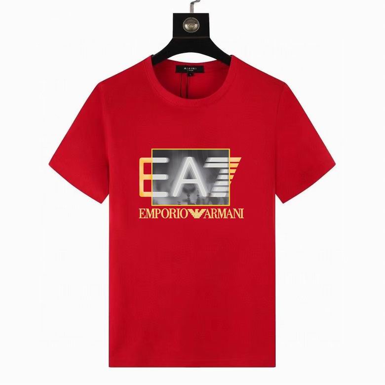 Wholesale Cheap A rmani Replica Short Sleeve T shirts for Sale
