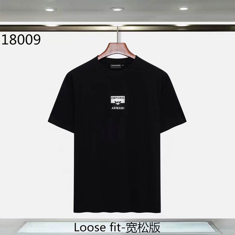 Wholesale Cheap A rmani Replica Short Sleeve T shirts for Sale