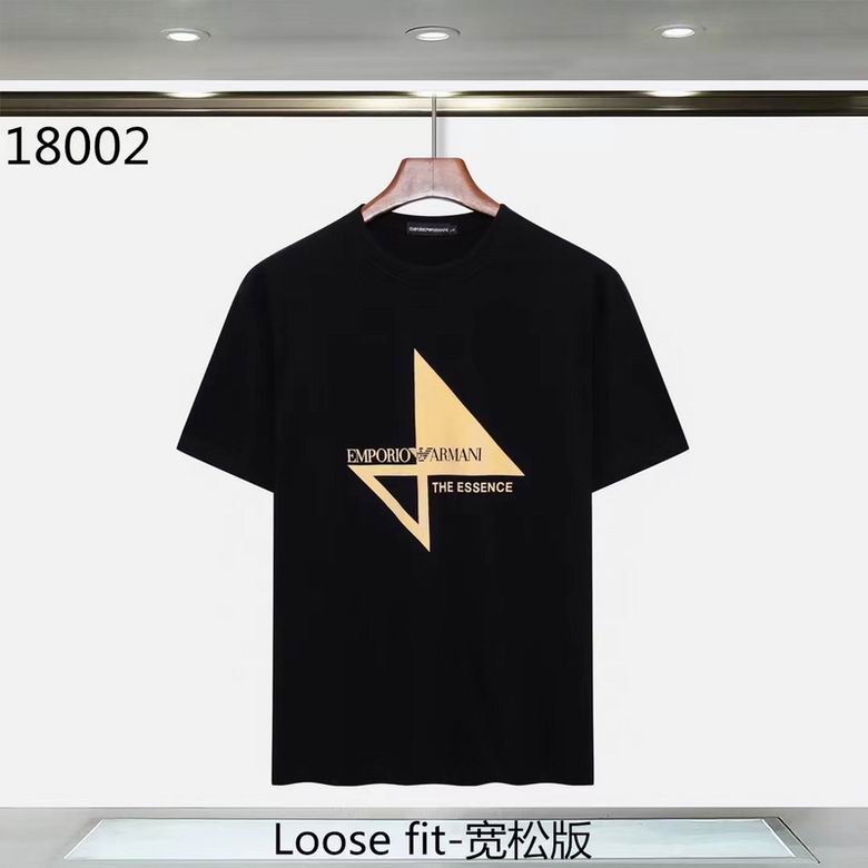 Wholesale Cheap A rmani Replica Short Sleeve T shirts for Sale
