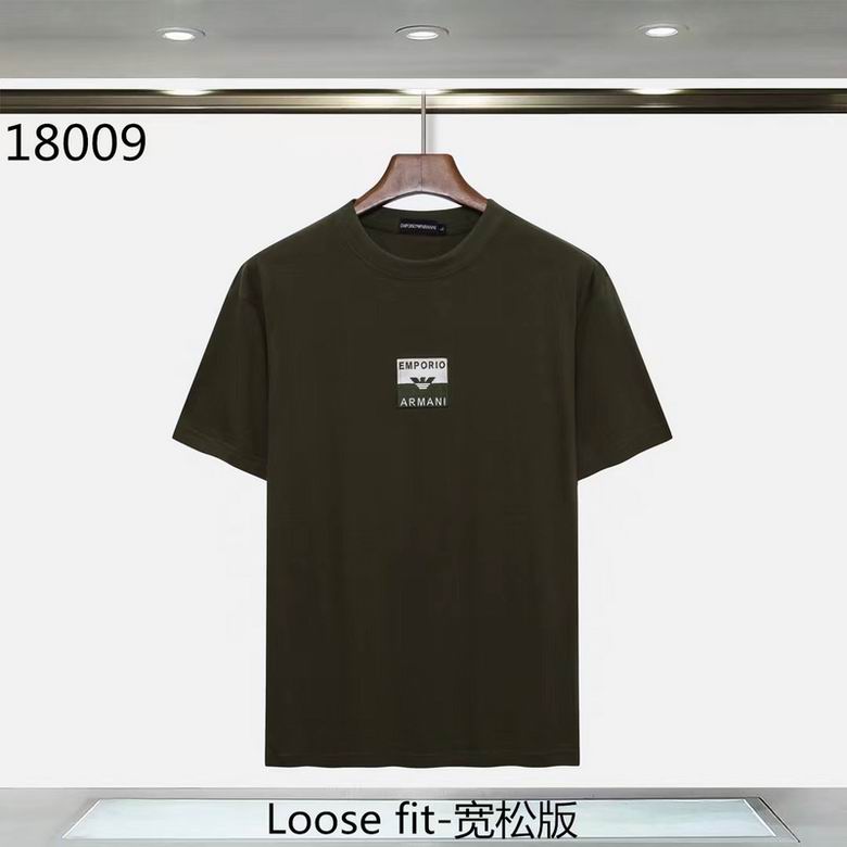 Wholesale Cheap A rmani Replica Short Sleeve T shirts for Sale