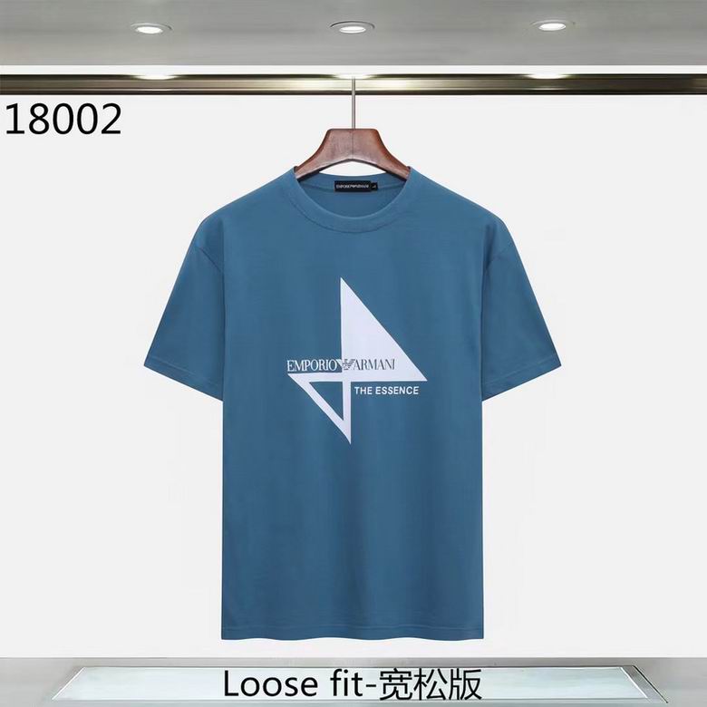 Wholesale Cheap A rmani Replica Short Sleeve T shirts for Sale