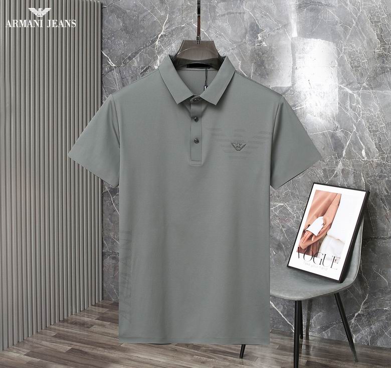 Wholesale Cheap A rmani Short Sleeve Lapel T Shirts for Sale