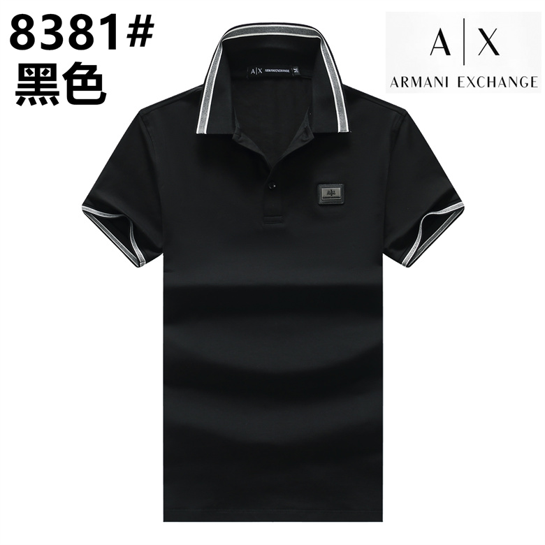 Wholesale Cheap A rmani Short Sleeve Lapel T Shirts for Sale