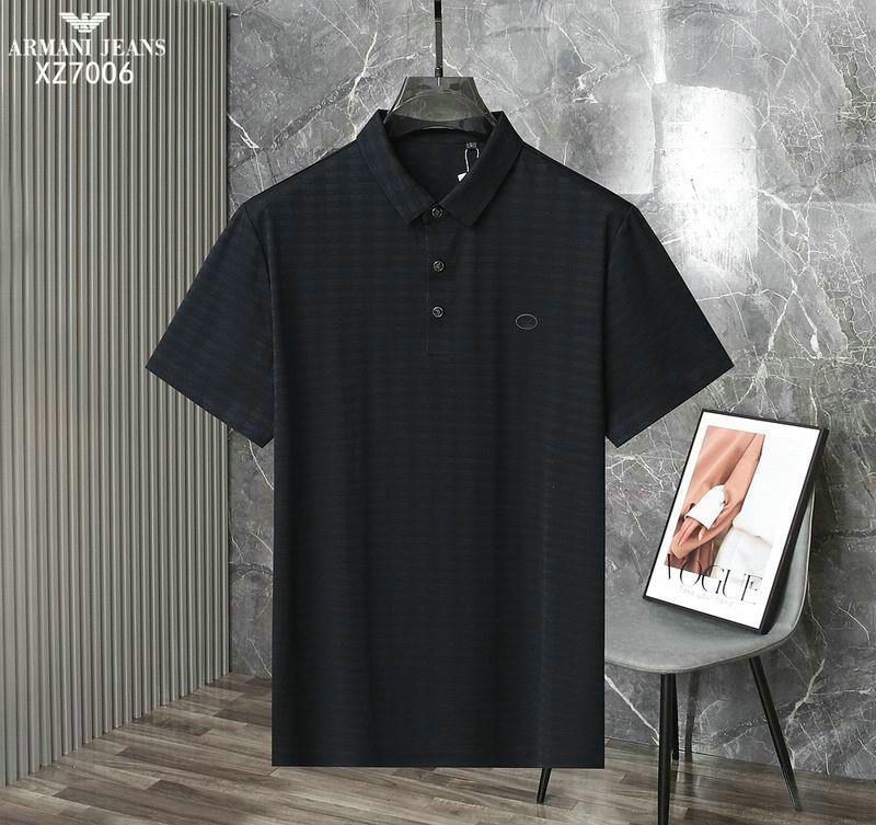 Wholesale Cheap High Quality A.rmani Replica Lapel Designer T shirts for Sale