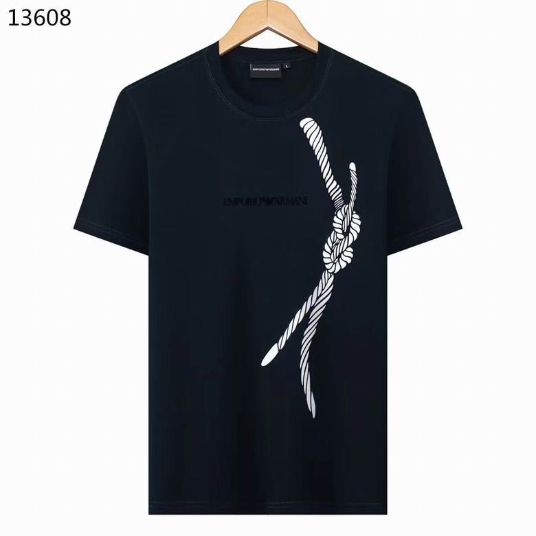 Wholesale High-quality Cheap Armani Short Sleeve Crew Neck Replica Designer T-Shirts for sale