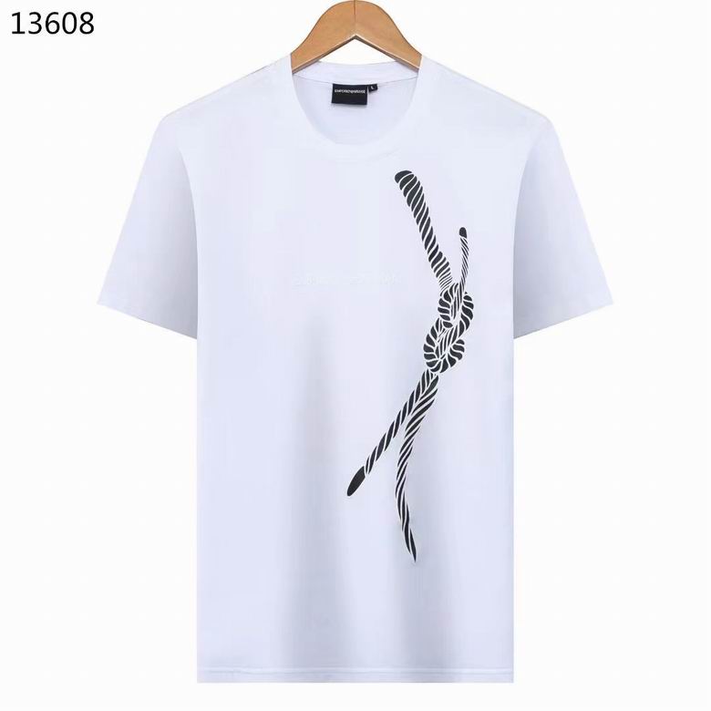 Wholesale High-quality Cheap Armani Short Sleeve Crew Neck Replica Designer T-Shirts for sale