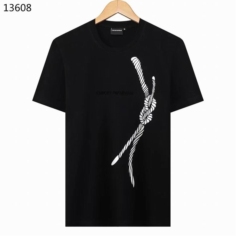 Wholesale High-quality Cheap Armani Short Sleeve Crew Neck Replica Designer T-Shirts for sale