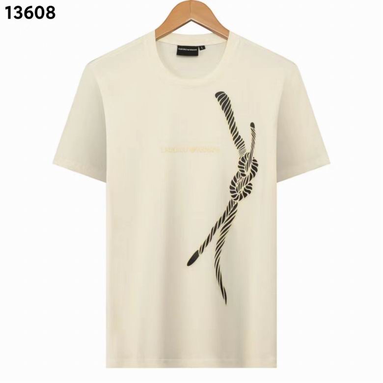 Wholesale High-quality Cheap Armani Short Sleeve Crew Neck Replica Designer T-Shirts for sale