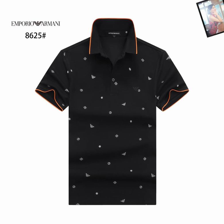 Wholesale High-quality Cheap Armani Short Sleeve Lapel Replica Designer T-Shirts for sale