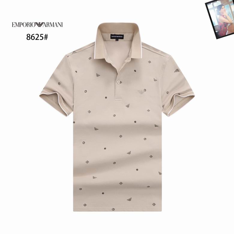 Wholesale High-quality Cheap Armani Short Sleeve Lapel Replica Designer T-Shirts for sale