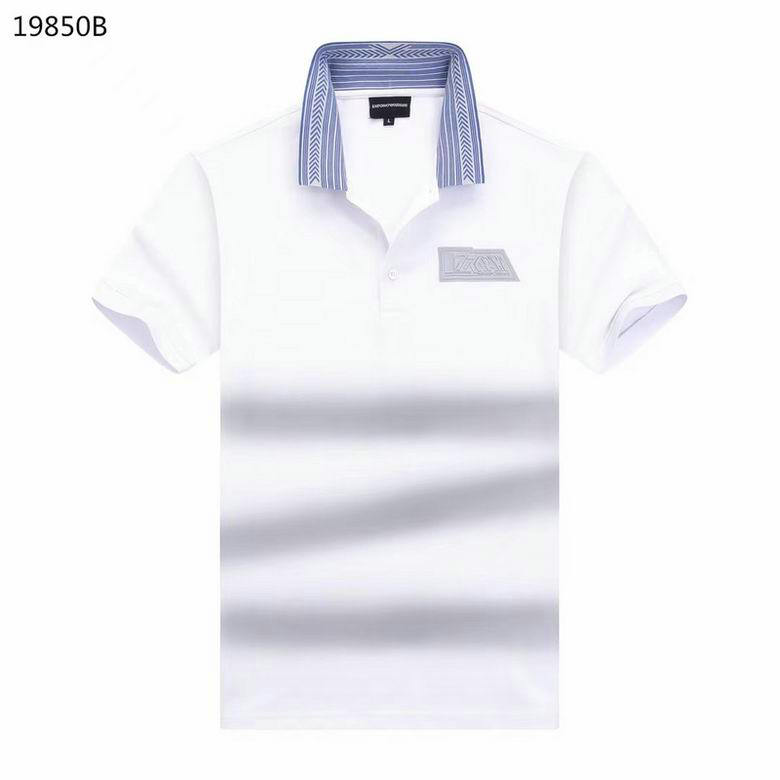 Wholesale Cheap Armani Short Sleeve Lapel T Shirts for Sale