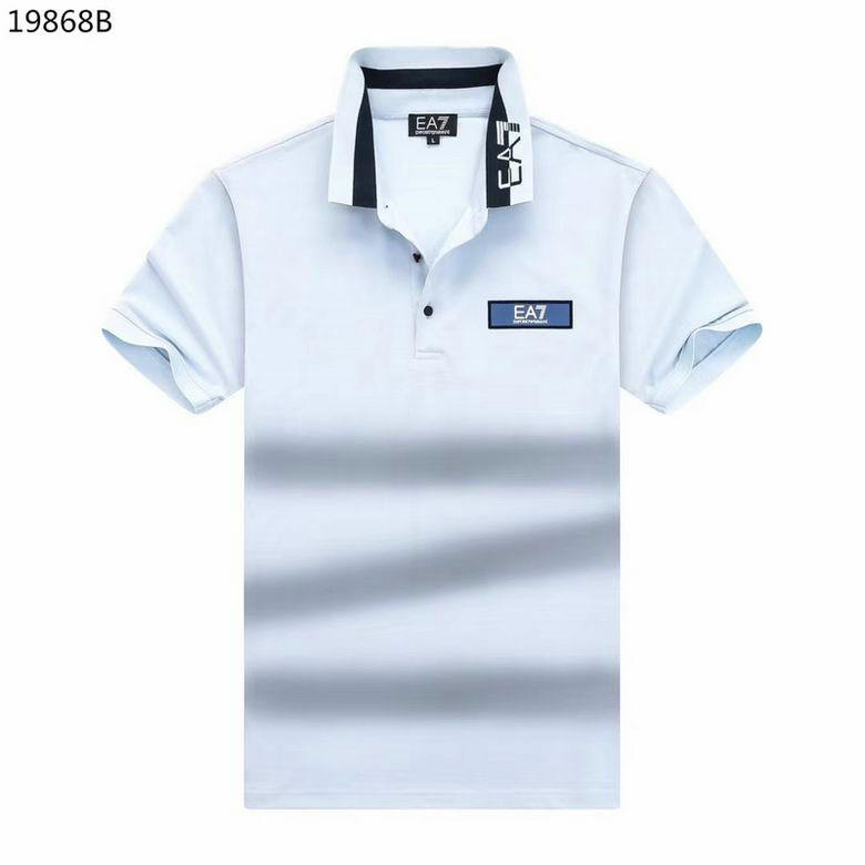 Wholesale Cheap Armani Short Sleeve Lapel T Shirts for Sale