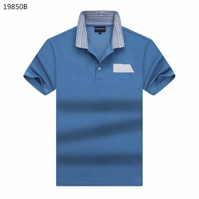 Wholesale Cheap Armani Short Sleeve Lapel T Shirts for Sale