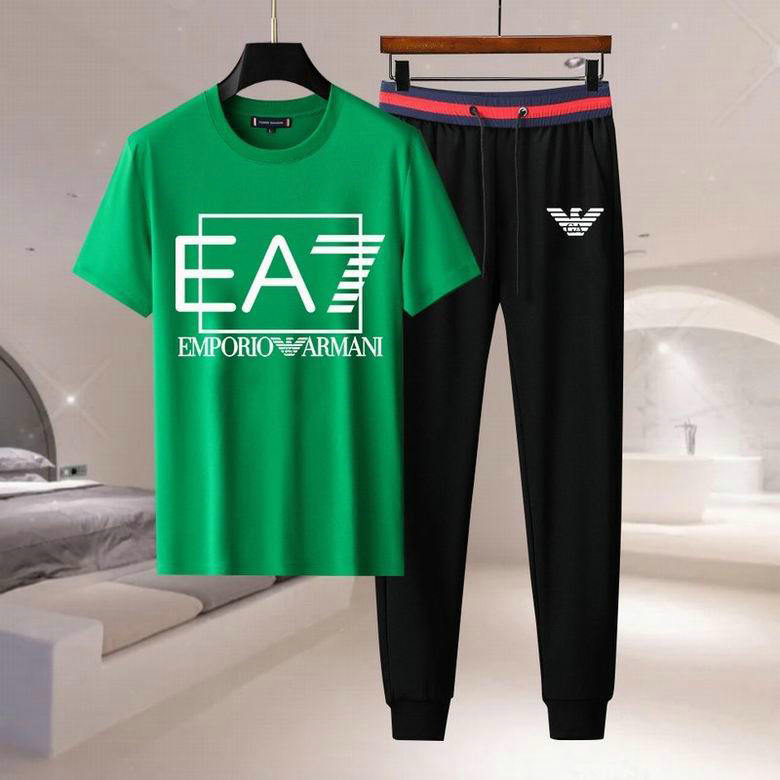 Wholesale Cheap Armani Short Sleeve Tracksuits for Sale